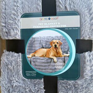 Brentwood Oversized Waterproof Pet Blanket and Furniture Protector Double Lined